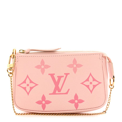 Louis Vuitton Empreinte Monogram Giant By The Pool Mini Pochette Accessories Bouton De Rose 1 of 8