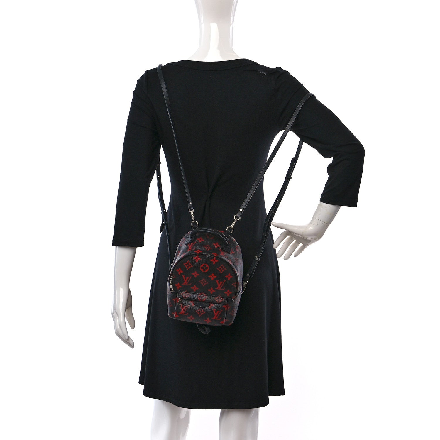 Louis Vuitton Monogram Infrarouge Palm Springs Backpack Mini 3 of 8