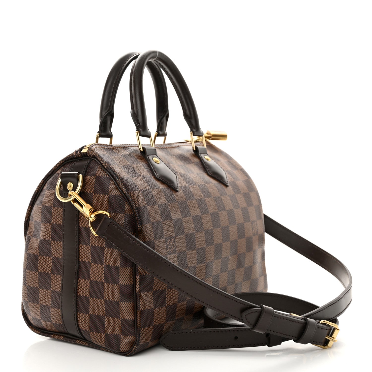 Louis Vuitton Damier Ebene Speedy Bandouliere 25 3 of 10