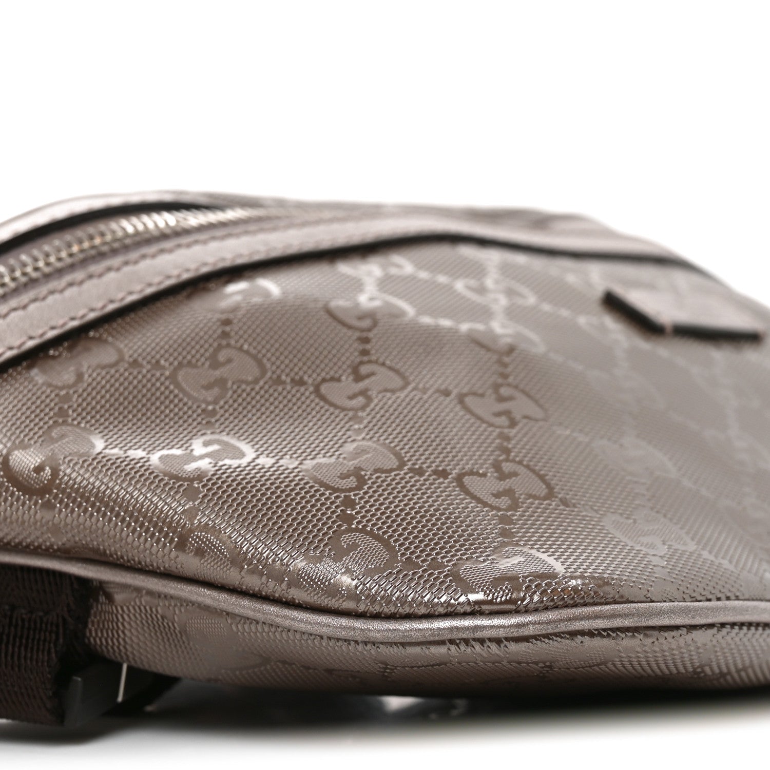 Gucci Imprime Monogram Belt Bag Mauve 9 of 10