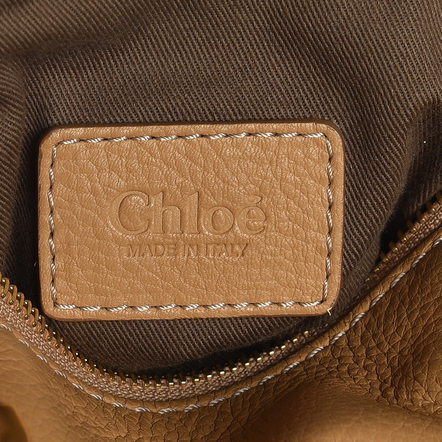Calfskin Mini Marcie Satchel Blonde Chestnut