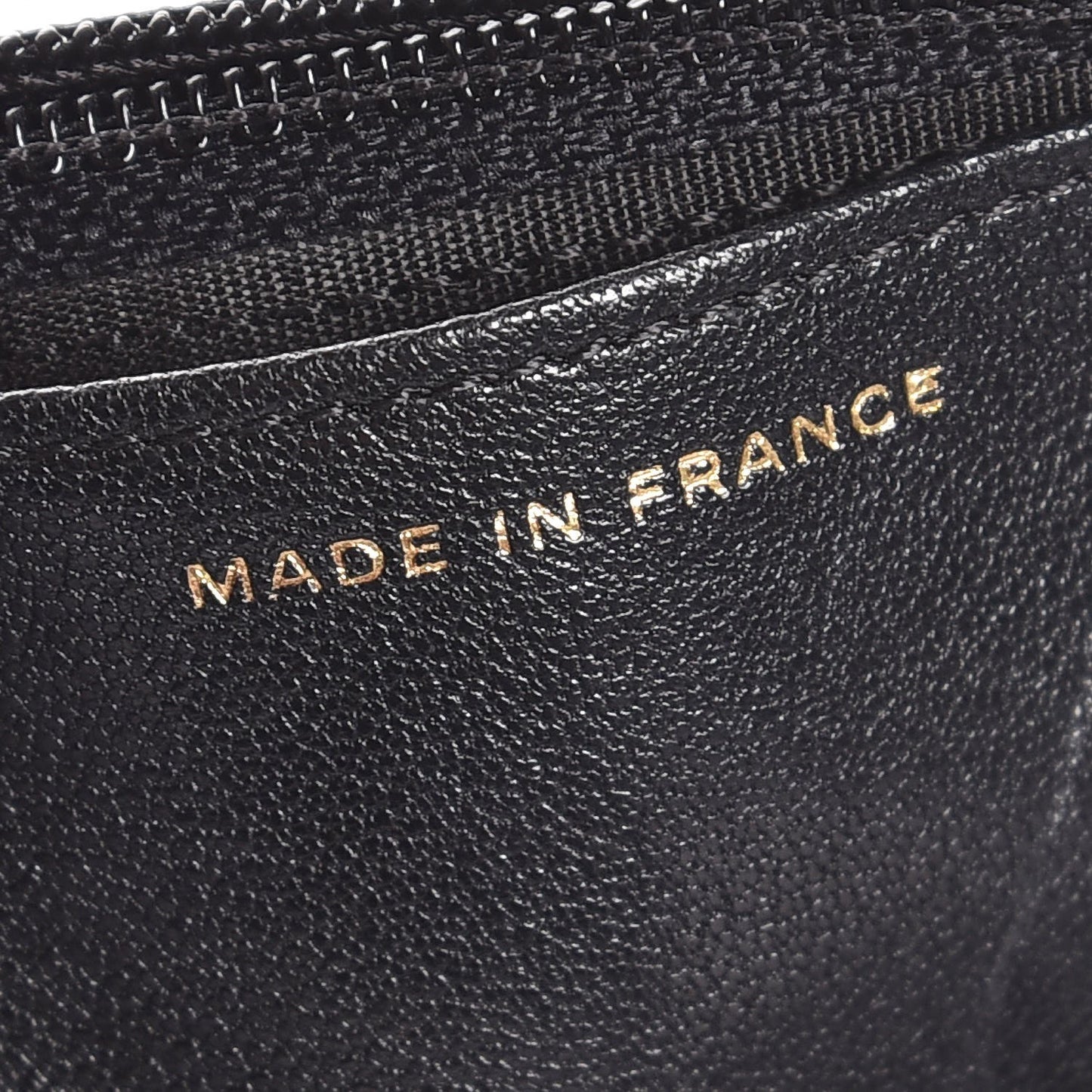 Sheepskin Quilted Mademoiselle Vintage Wallet On Chain WOC Black