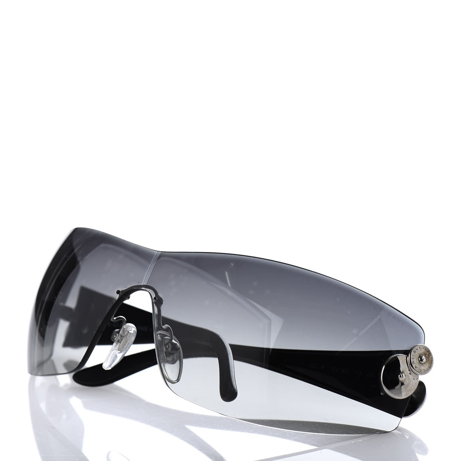 Bulgari Sunglasses 6008 Black 8 of 9