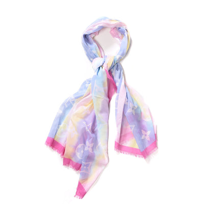 Louis Vuitton Cotton Monogram Escale Pareo Stole Rose 1 of 4