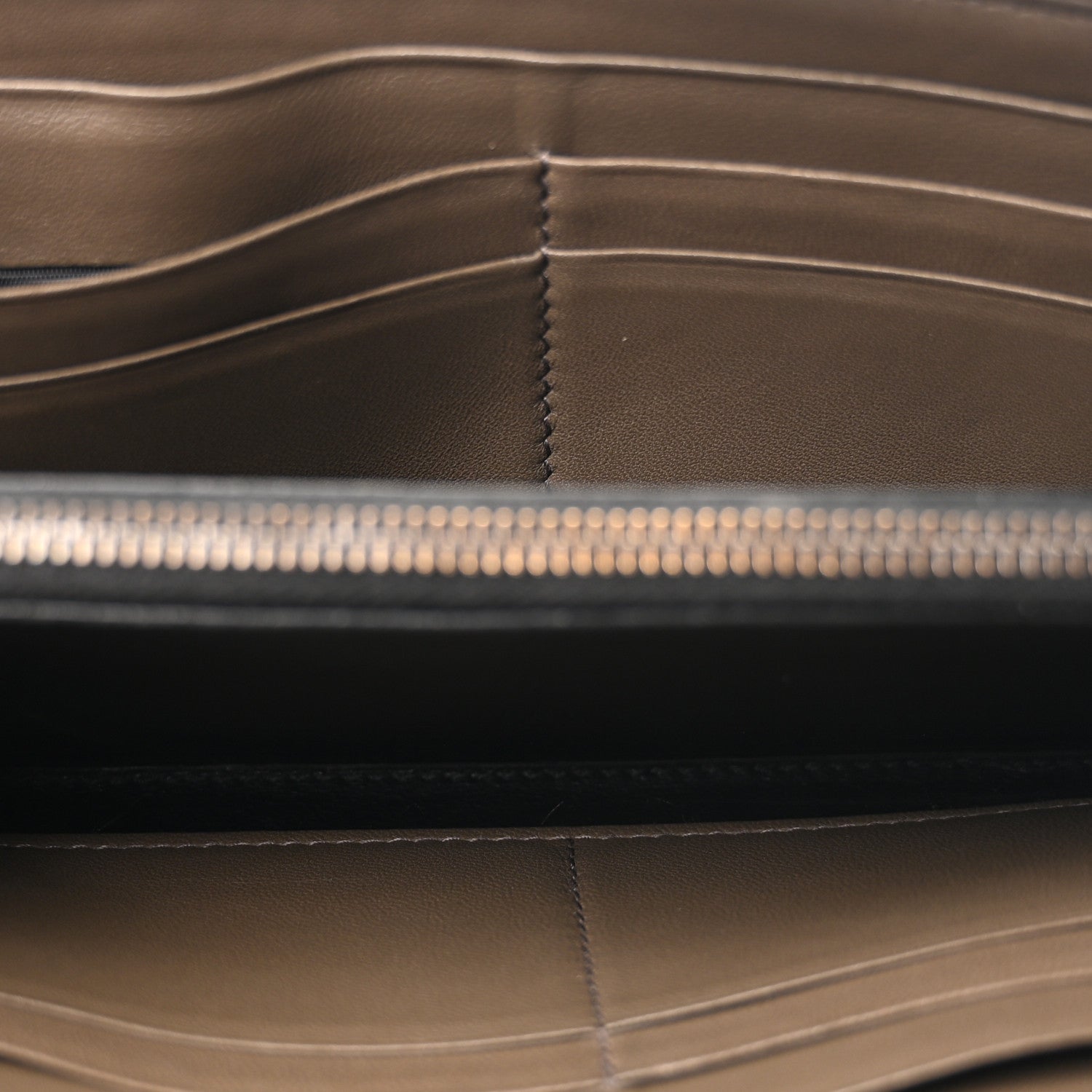 Bottega Veneta Nappa Intrecciato Zip Around Wallet Mud 5 of 10