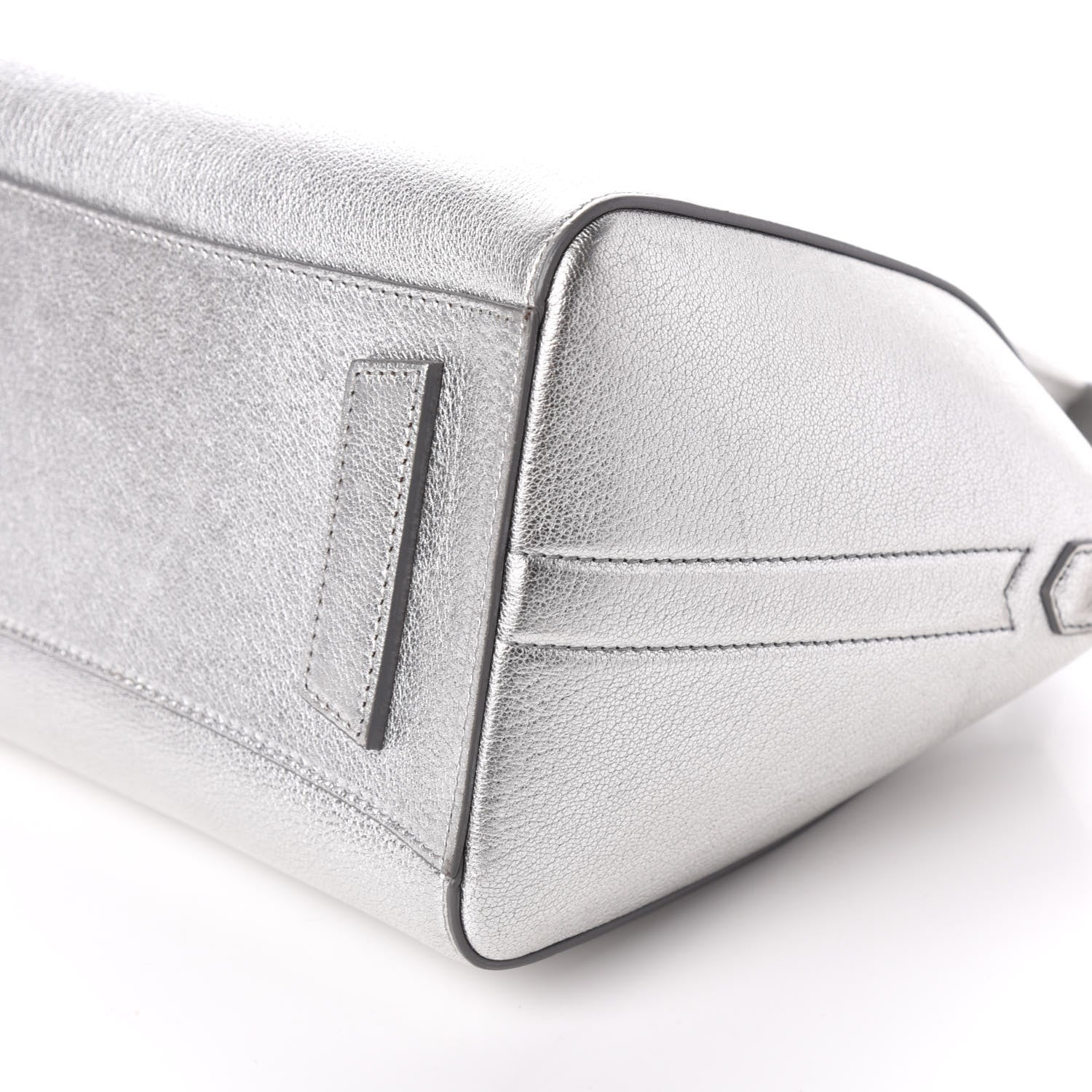 Givenchy Metallic Sugar Goatskin Small Antigona Silver 8 of 8