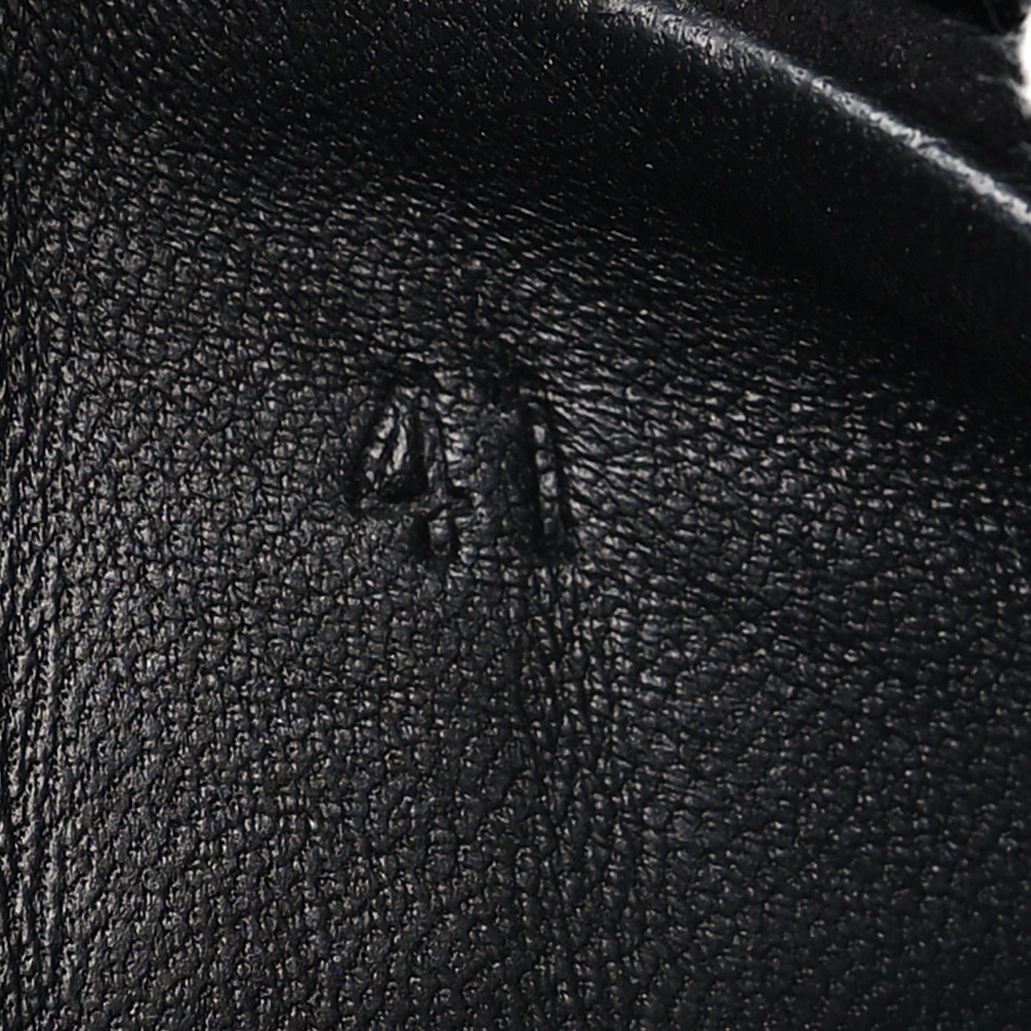 Goatskin Suede Goatskin Bouncing Sneakers 41 Black
