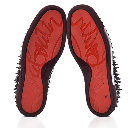 Christian Louboutin Patent Mens Roller Boat Pik Pik Flat Sneakers 43 Orthodoxe 5 of 13