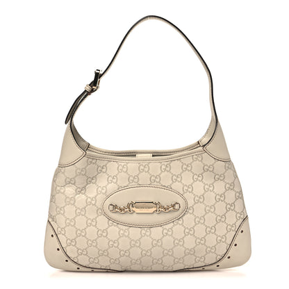Gucci Guccissima Punch Hobo Off White 1 of 11