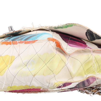 Chanel Canvas Jumbo Colorama Flap Multicolor 10 of 10