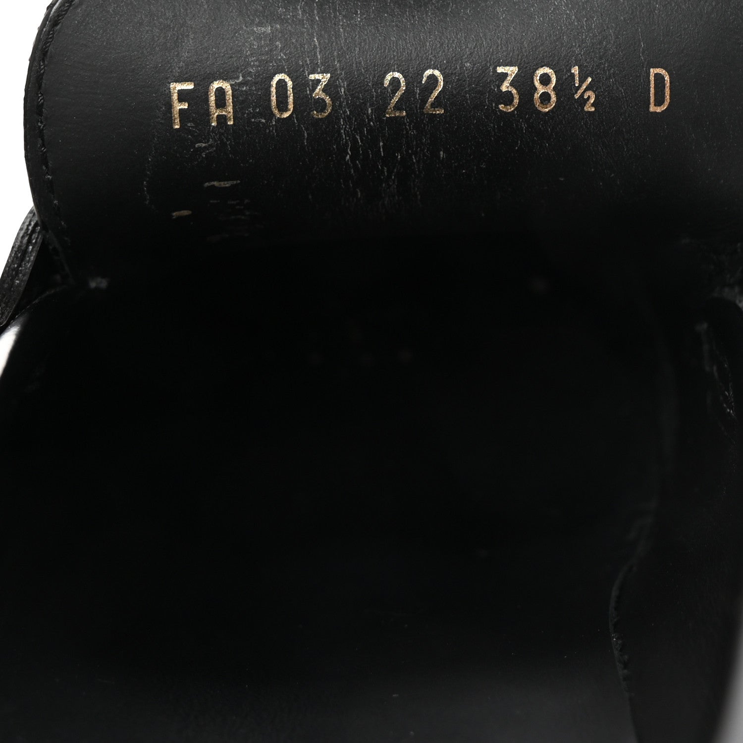 Christian Dior Brushed Calfskin Dior Code Lug Sole Platform 35mm Loafers 38.5 Black 9 of 9