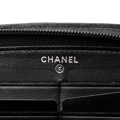 Chanel Patent Trousse Maquil Wallet Black 5 of 7