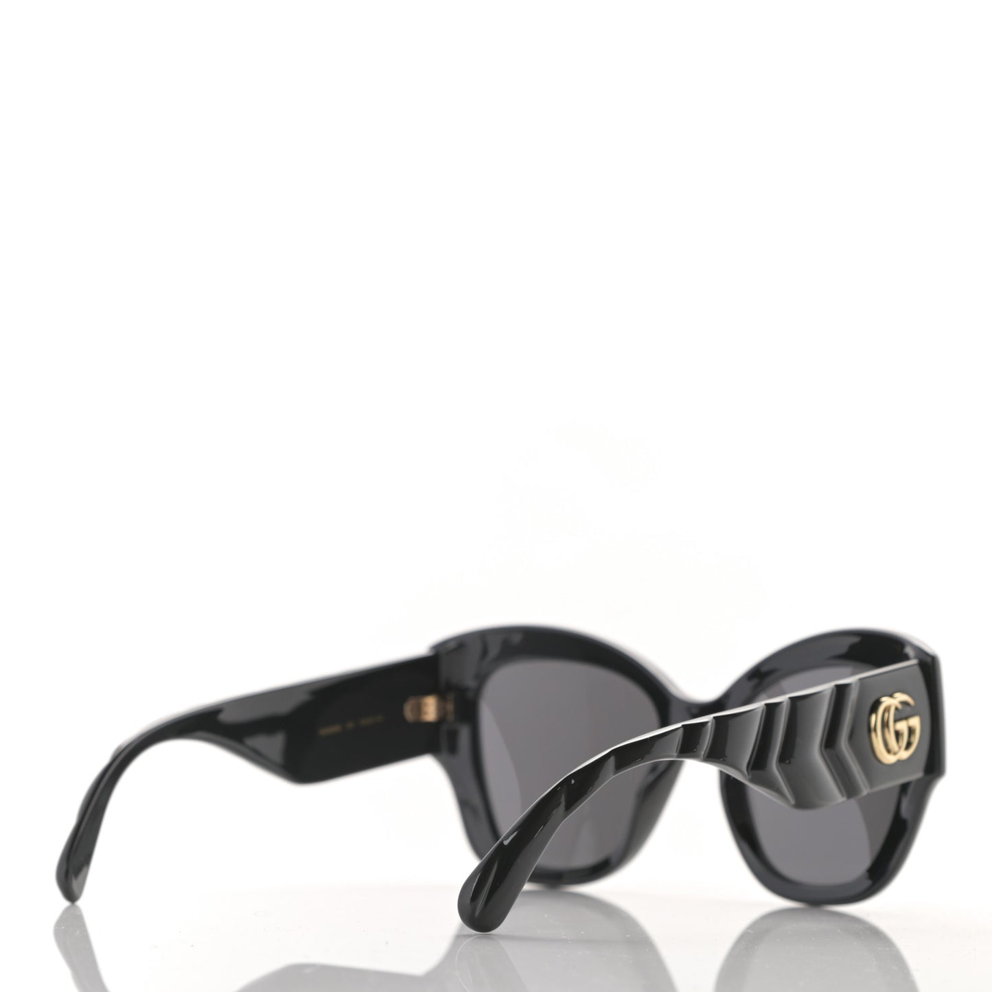 Acetate GG Butterfly Sunglasses GG0808S Black