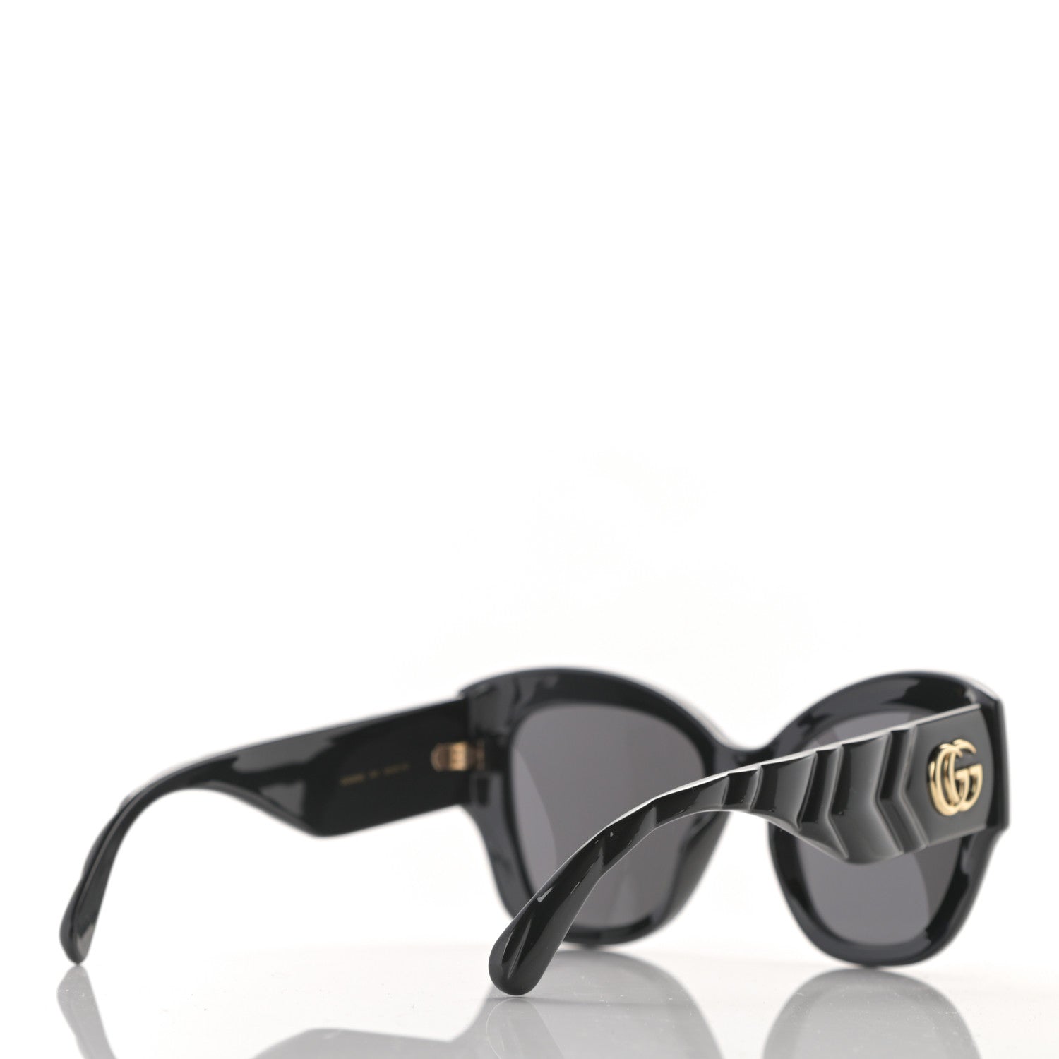 Gucci Acetate GG Butterfly Sunglasses GG0808S Black 4 of 8