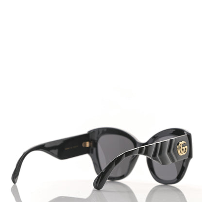 Gucci Acetate GG Butterfly Sunglasses GG0808S Black 4 of 8