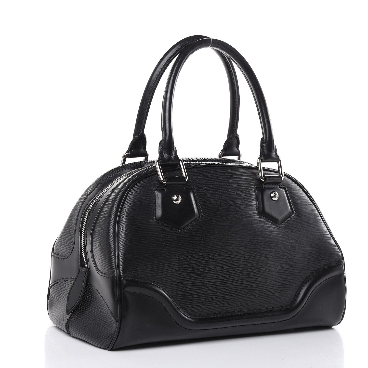 Louis Vuitton Epi Bowling Montaigne PM Black 3 of 17