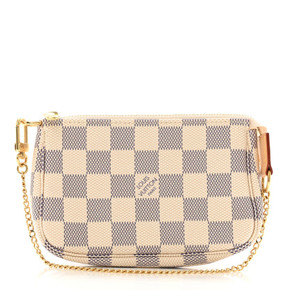 Louis Vuitton Damier Azur Mini Pochette Accessories 1 of 10