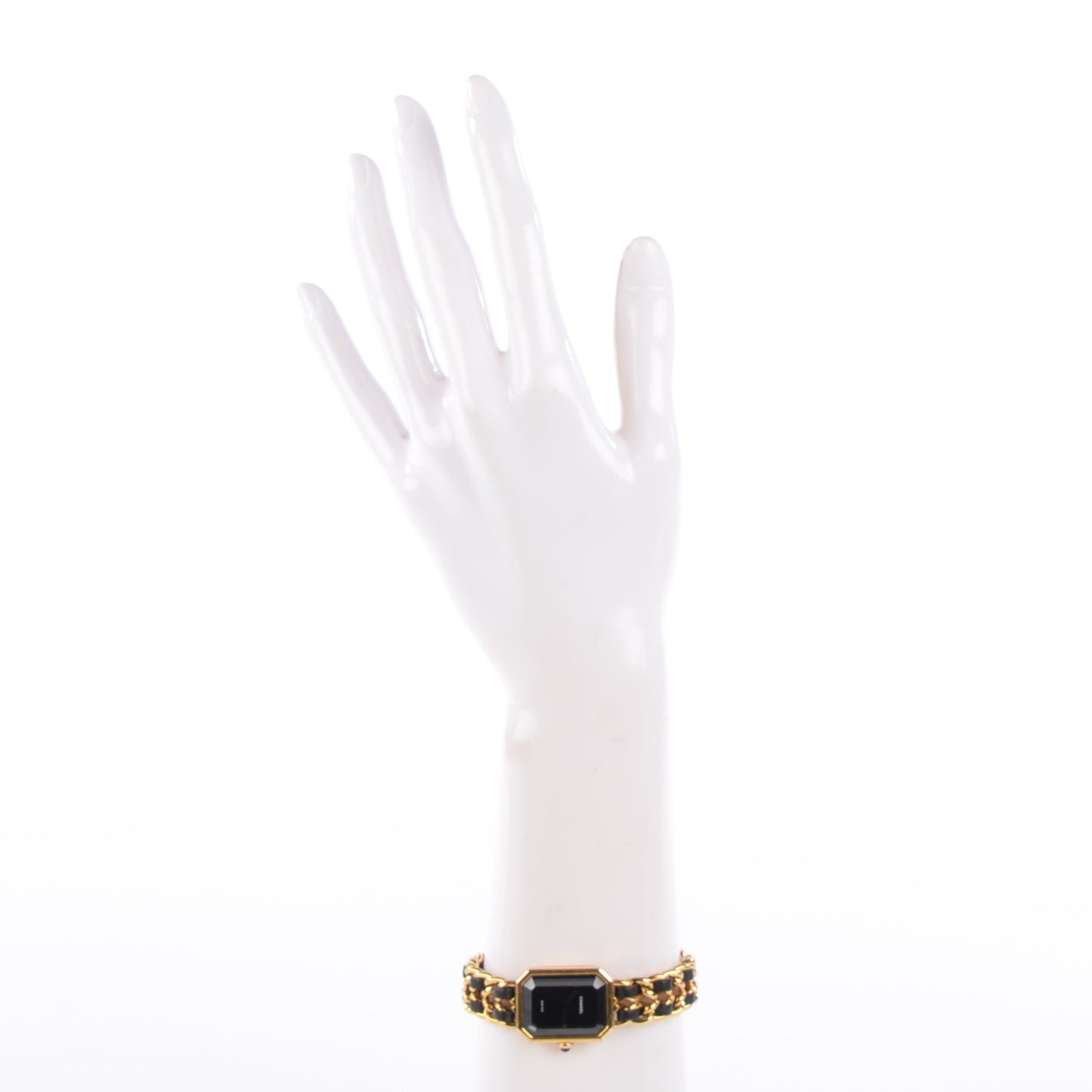 Stainless Steel Lambskin 20mm Chain Premiere Quartz Watch Gold L