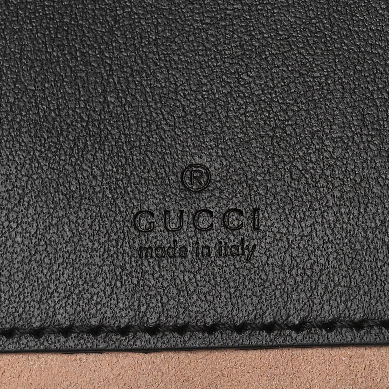 Gucci Calfskin Matelasse Mini GG Marmont 2.0 Bucket Bag Black 6 of 8