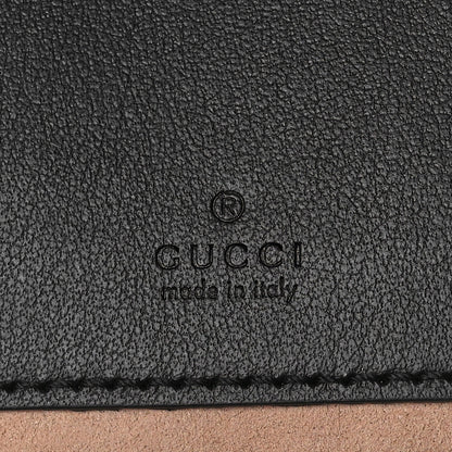 Gucci Calfskin Matelasse Mini GG Marmont 2.0 Bucket Bag Black 6 of 8