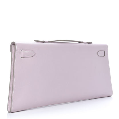 Hermes Swift Kelly Longue Clutch Pochette Rose Dragee 3 of 7