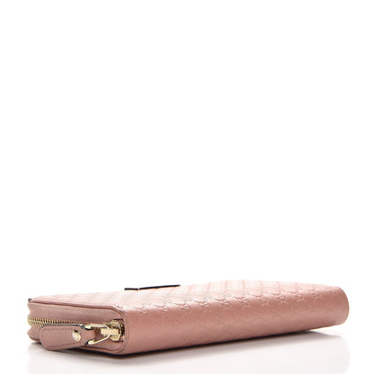 Gucci Microguccissima Zip Around Wallet Soft Pink 4 of 12