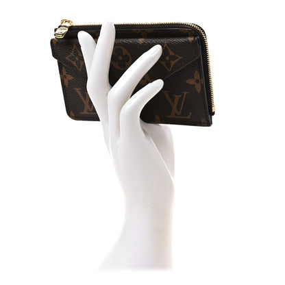 Louis Vuitton Monogram Recto Verso Card Holder Black 2 of 6