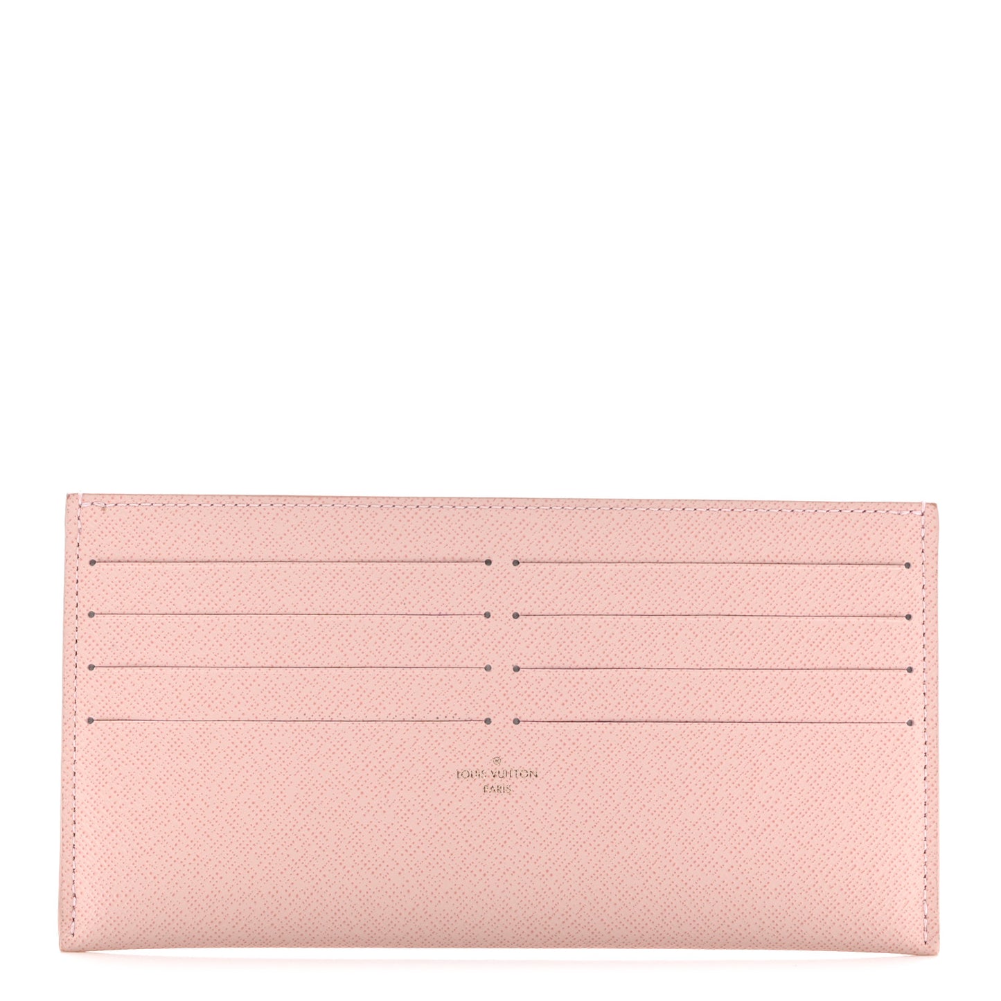 Calfskin Felicie Card Holder Insert Rose Ballerine