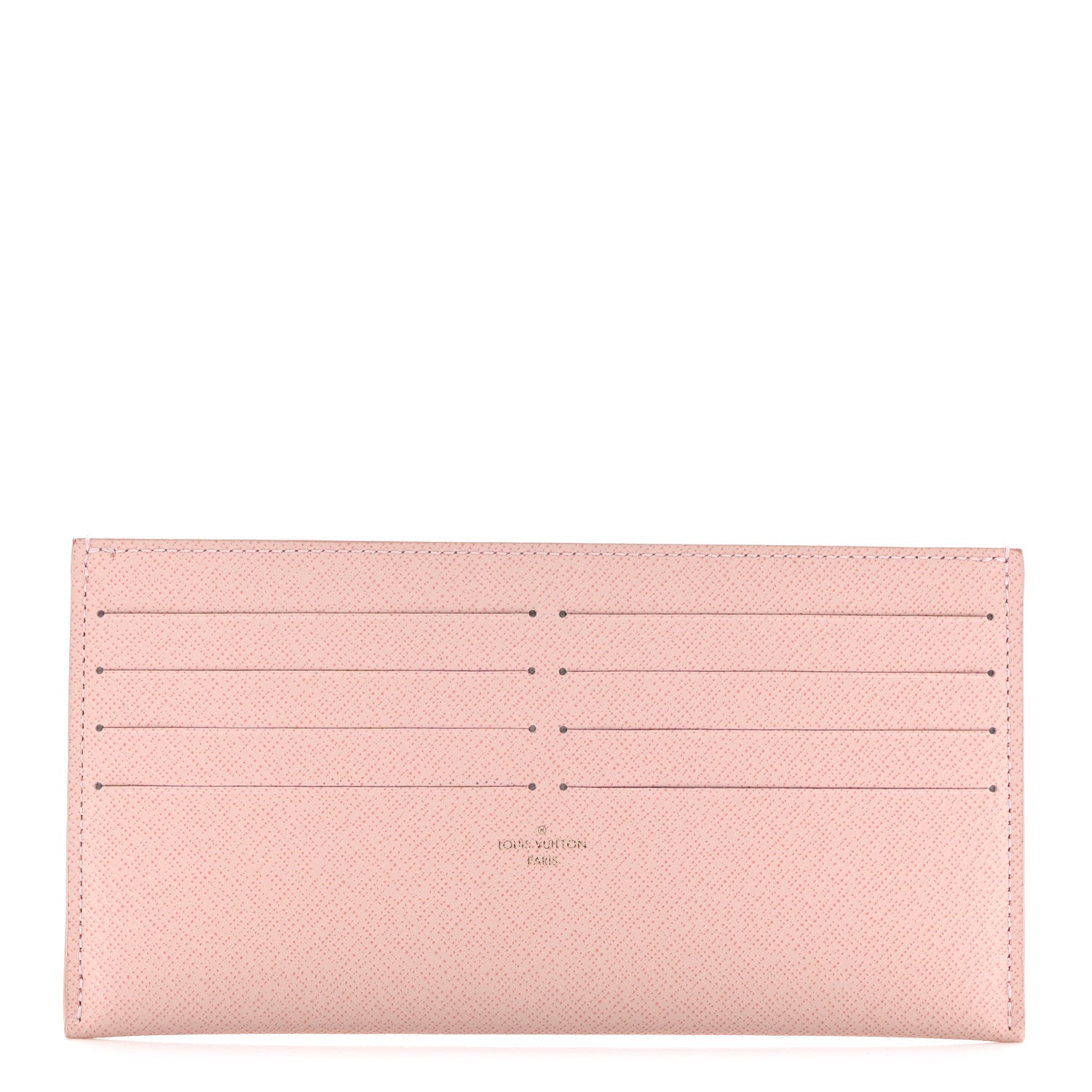 Louis Vuitton Calfskin Felicie Card Holder Insert Rose Ballerine 1 of 6