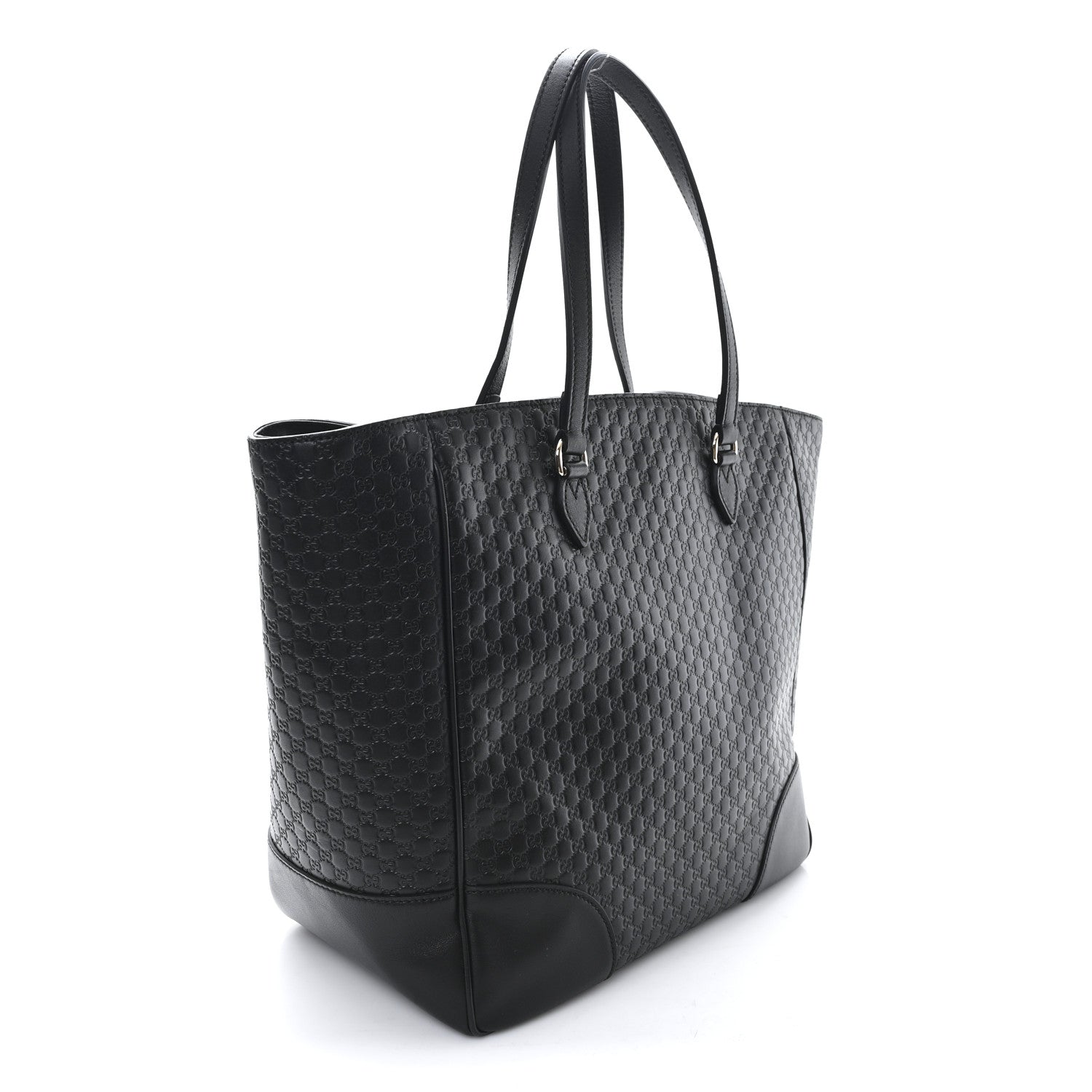 Gucci Microguccissima Bree Zippered Tote Black 3 of 10