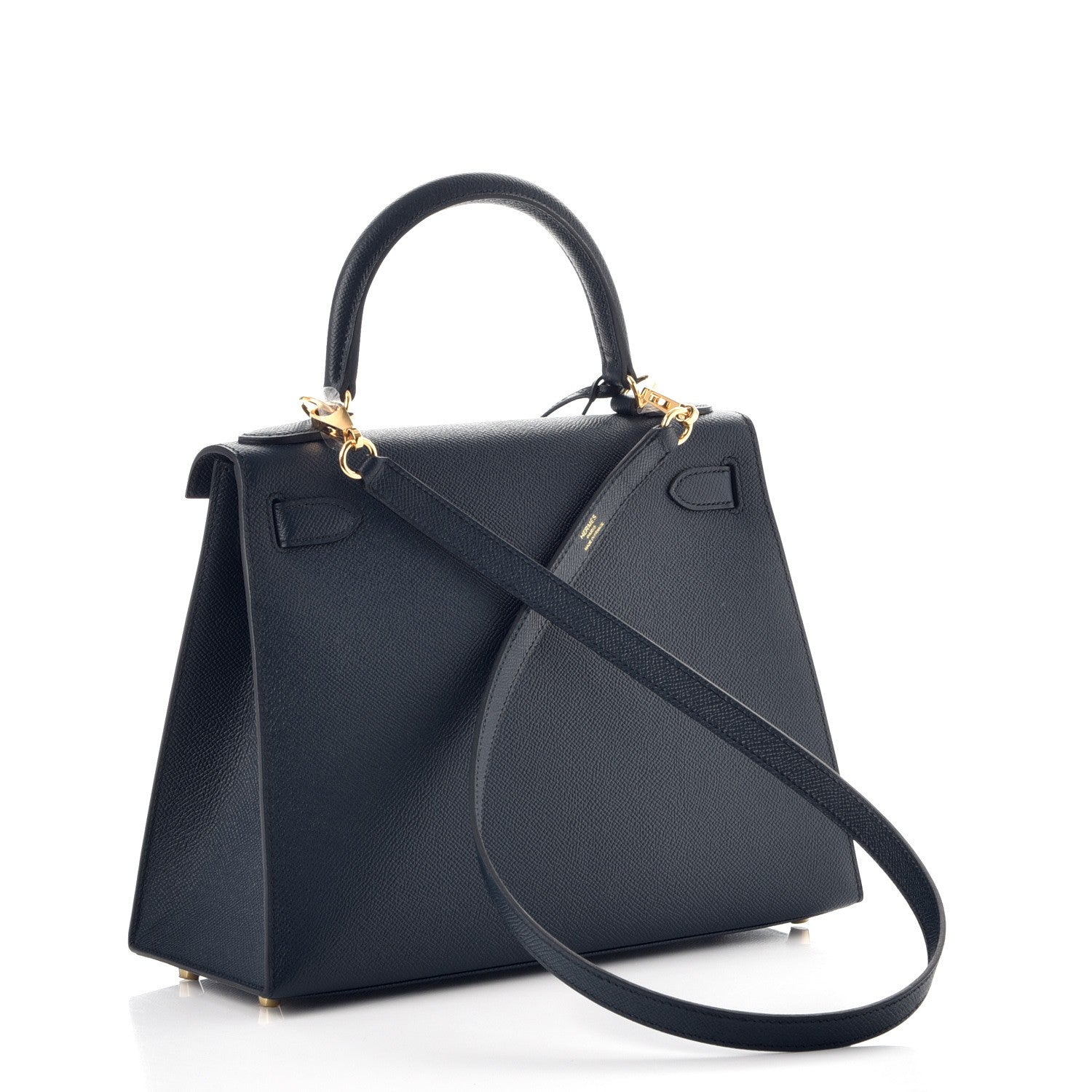 Hermes Epsom Kelly Sellier 28 Bleu Indigo 4 of 41
