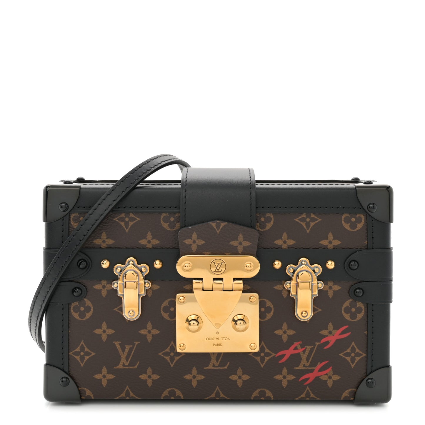 Monogram Petite Malle Black