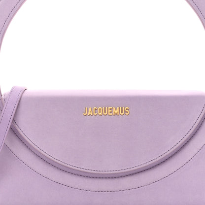 Jacquemus Nubuck Le Sac Rond Lilac 7 of 9