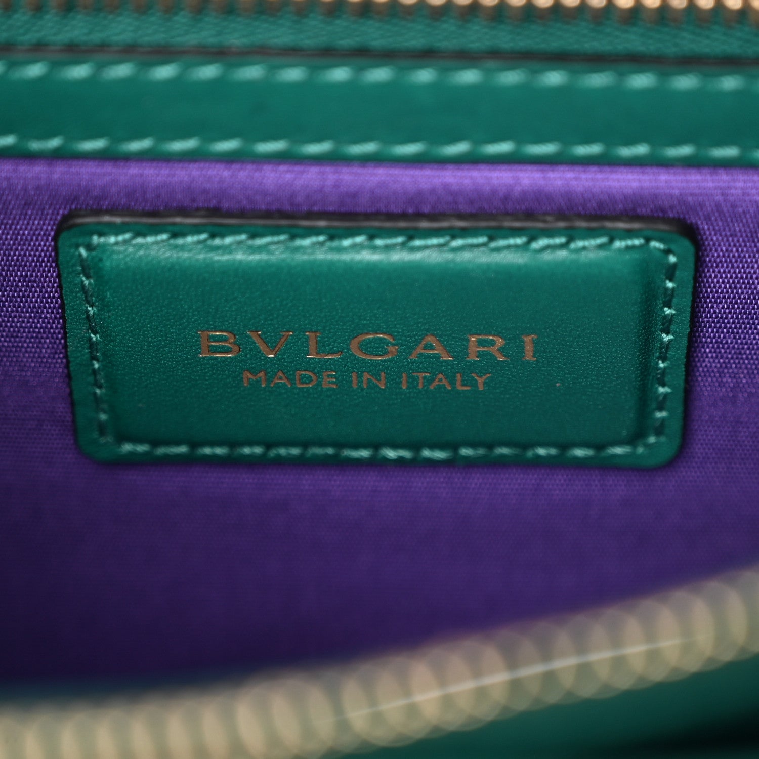 Bulgari Calfskin Serpenti Forever Snake Strap Crossbody Bag Emerald Green 6 of 10