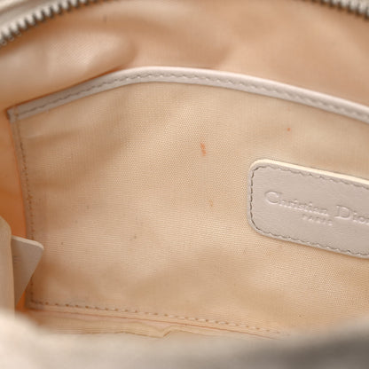 Christian Dior Coated Canvas Cannage Panarea Pouch White 10 of 18