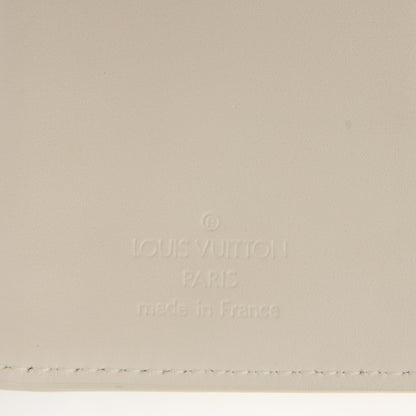 Louis Vuitton Vernis French Purse Wallet Perle 6 of 7