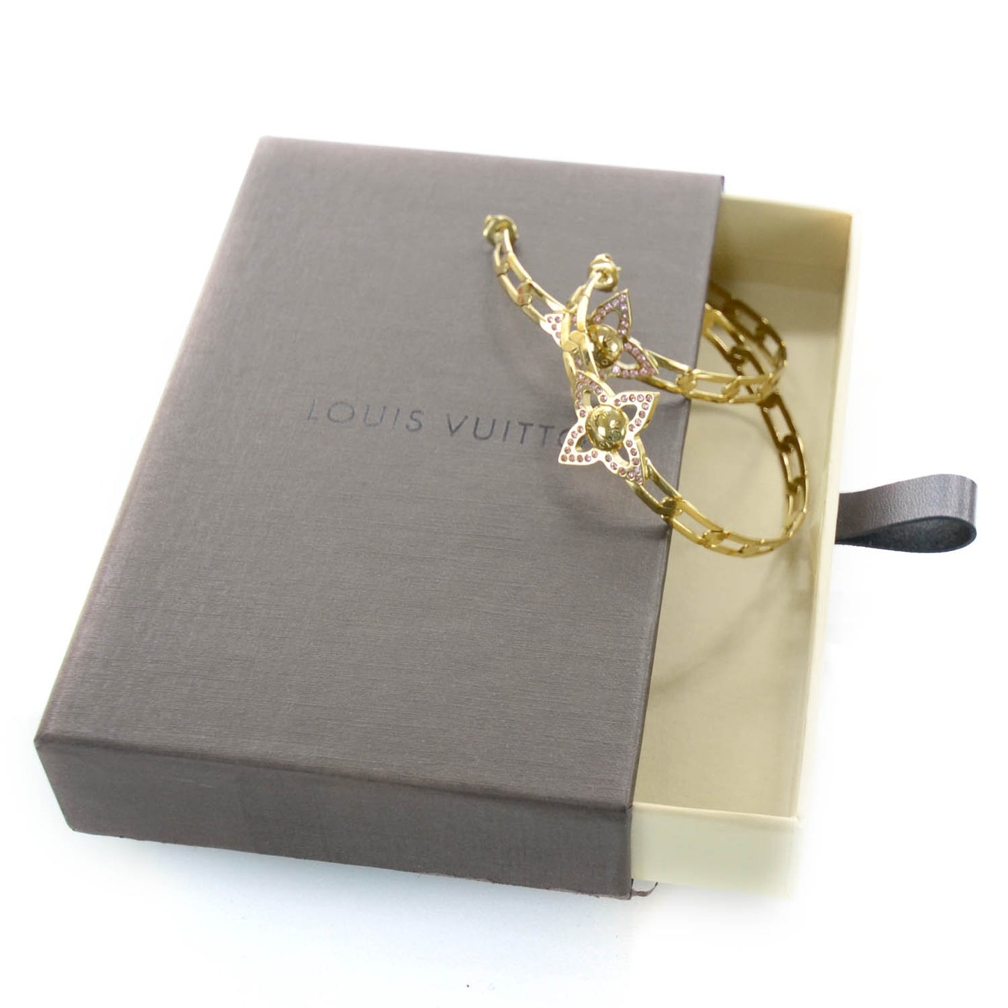Swarovski Strass Flower Power Hoop Earrings