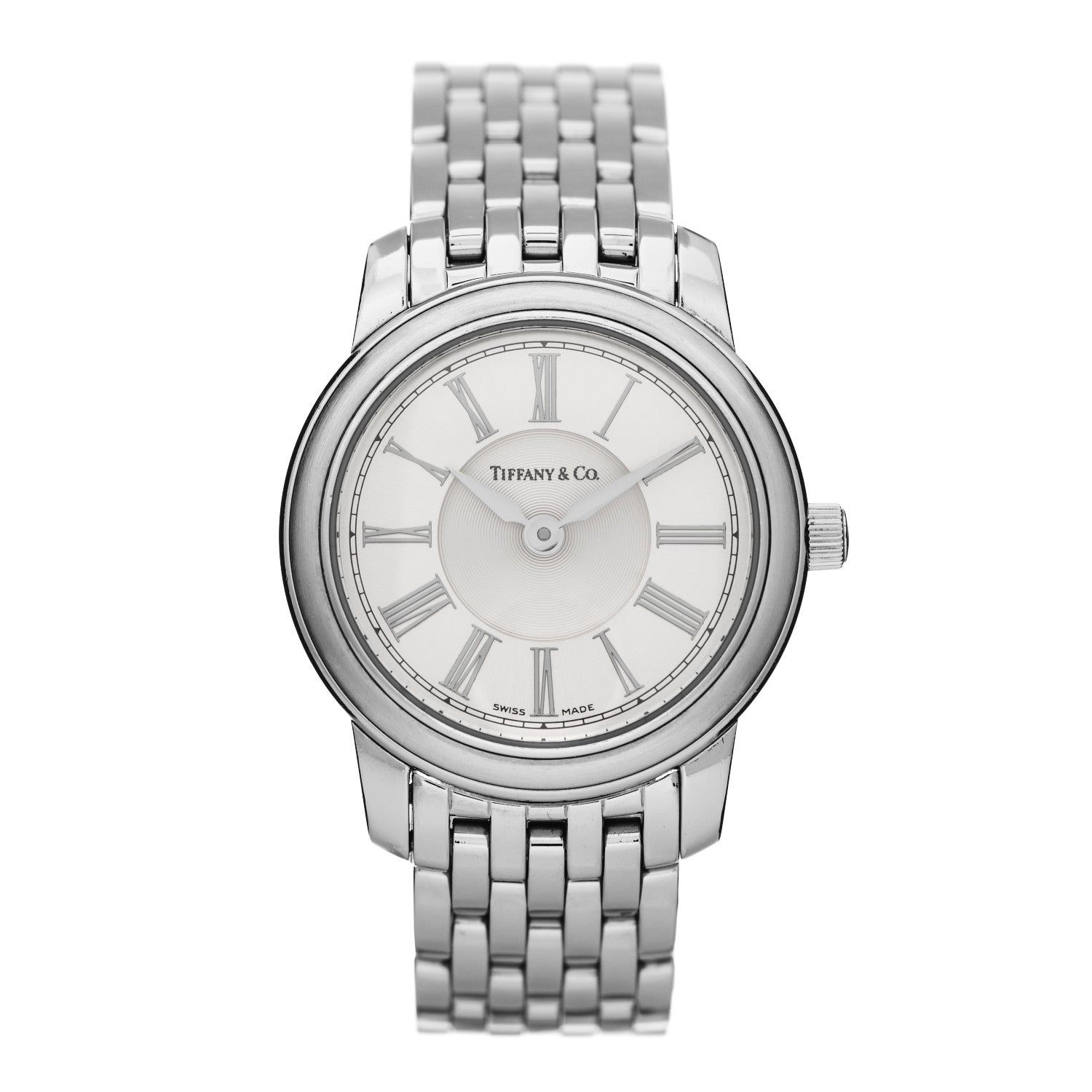 Tiffany Stainless Steel 28mm Mark Resonator Quartz Watch 1 of 5