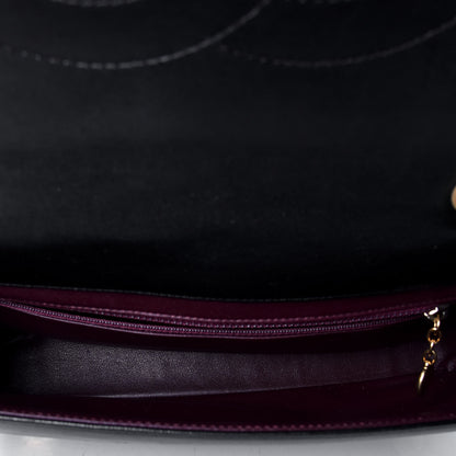 Chanel Lambskin Quilted Medium Diamond CC Flap Black 4 of 4