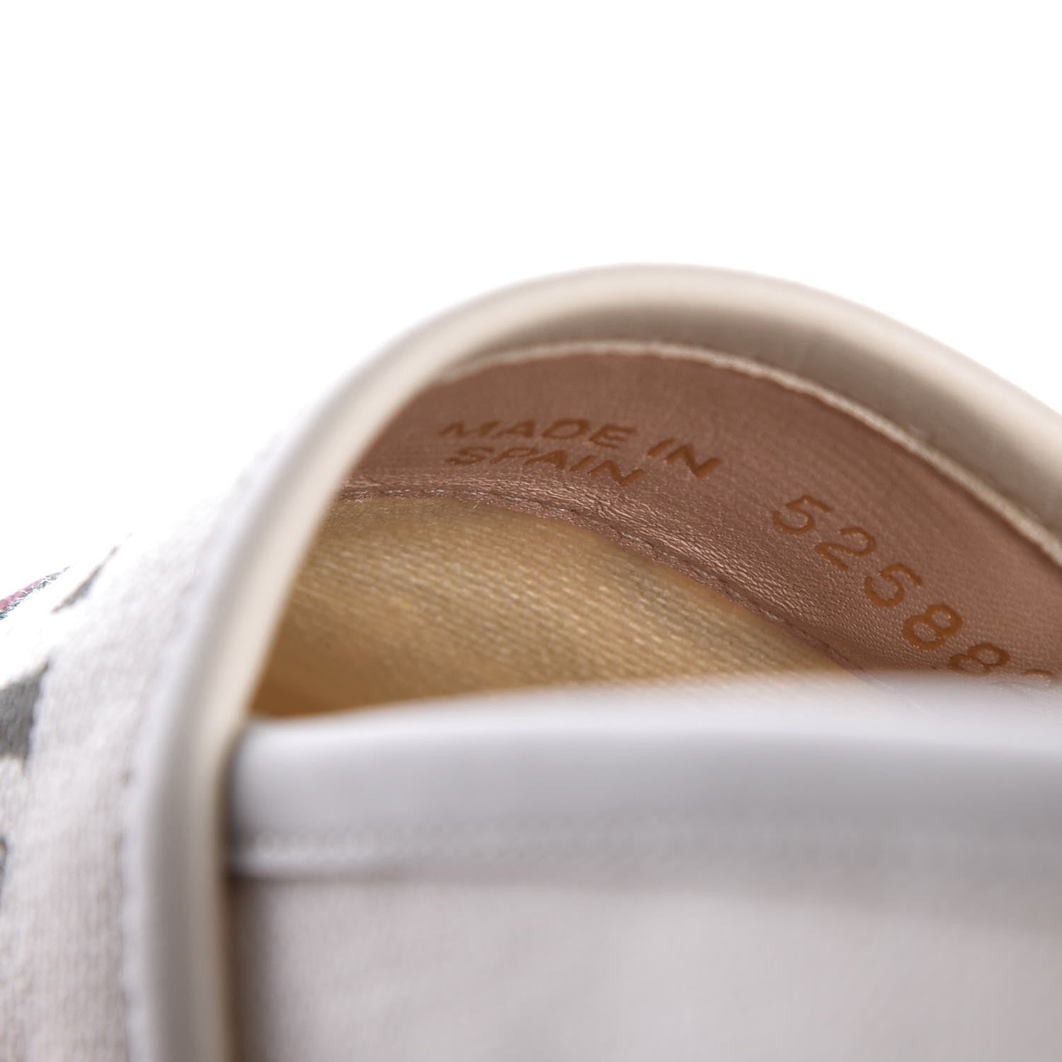 Gucci Canvas Logo Espadrilles 36 Greggio White 11 of 12