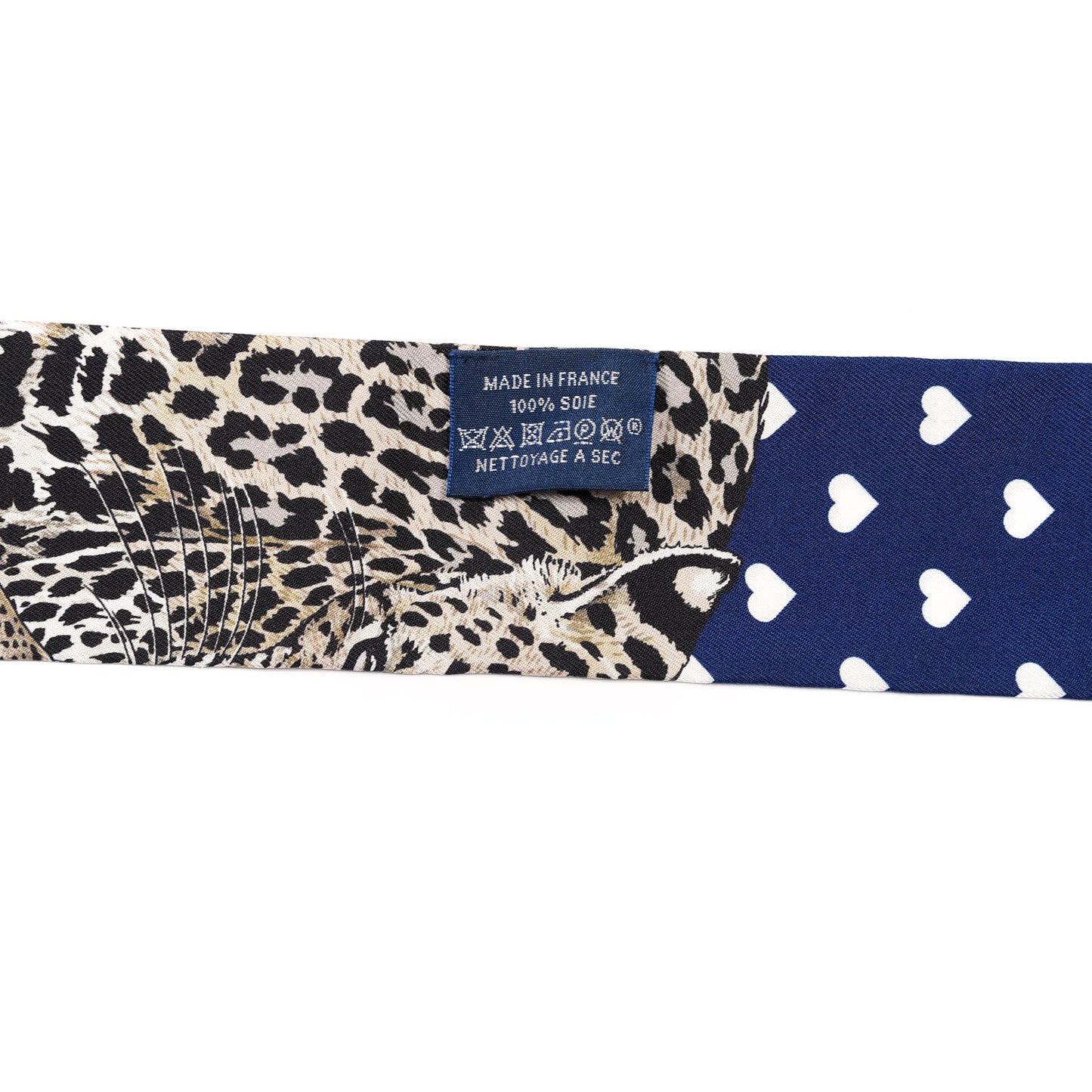 Silk Jungle Love Twilly Marine Rouge Brun