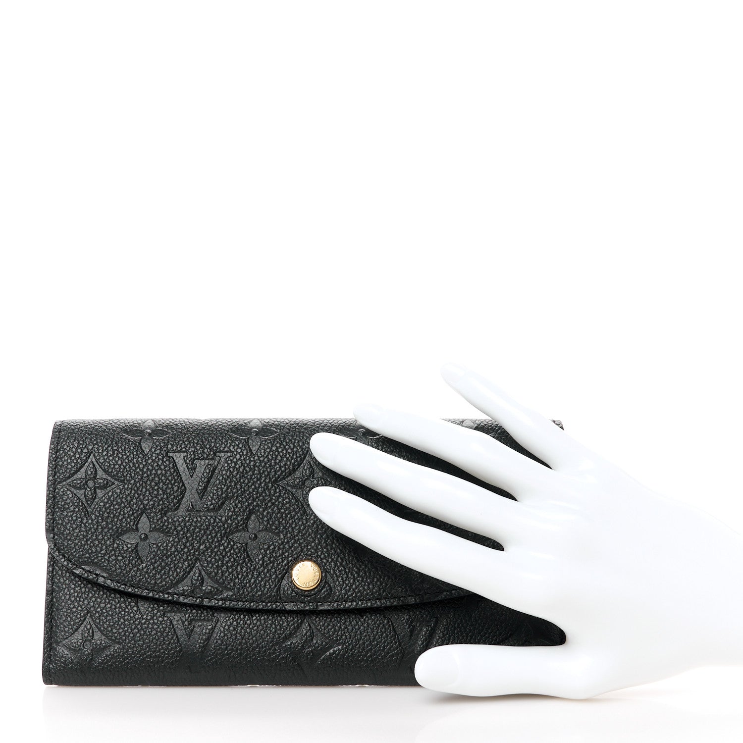 Louis Vuitton Empreinte Emilie Wallet Black Dune 2 of 10