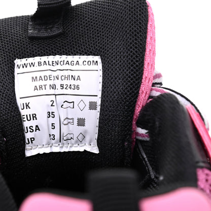 Balenciaga Mesh Nylon Metallic Fabric Womens Track Sneakers 35 Pink Blue 8 of 9