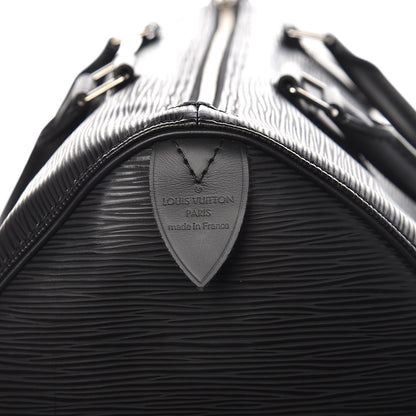 Louis Vuitton Epi Speedy 30 Black 7 of 8