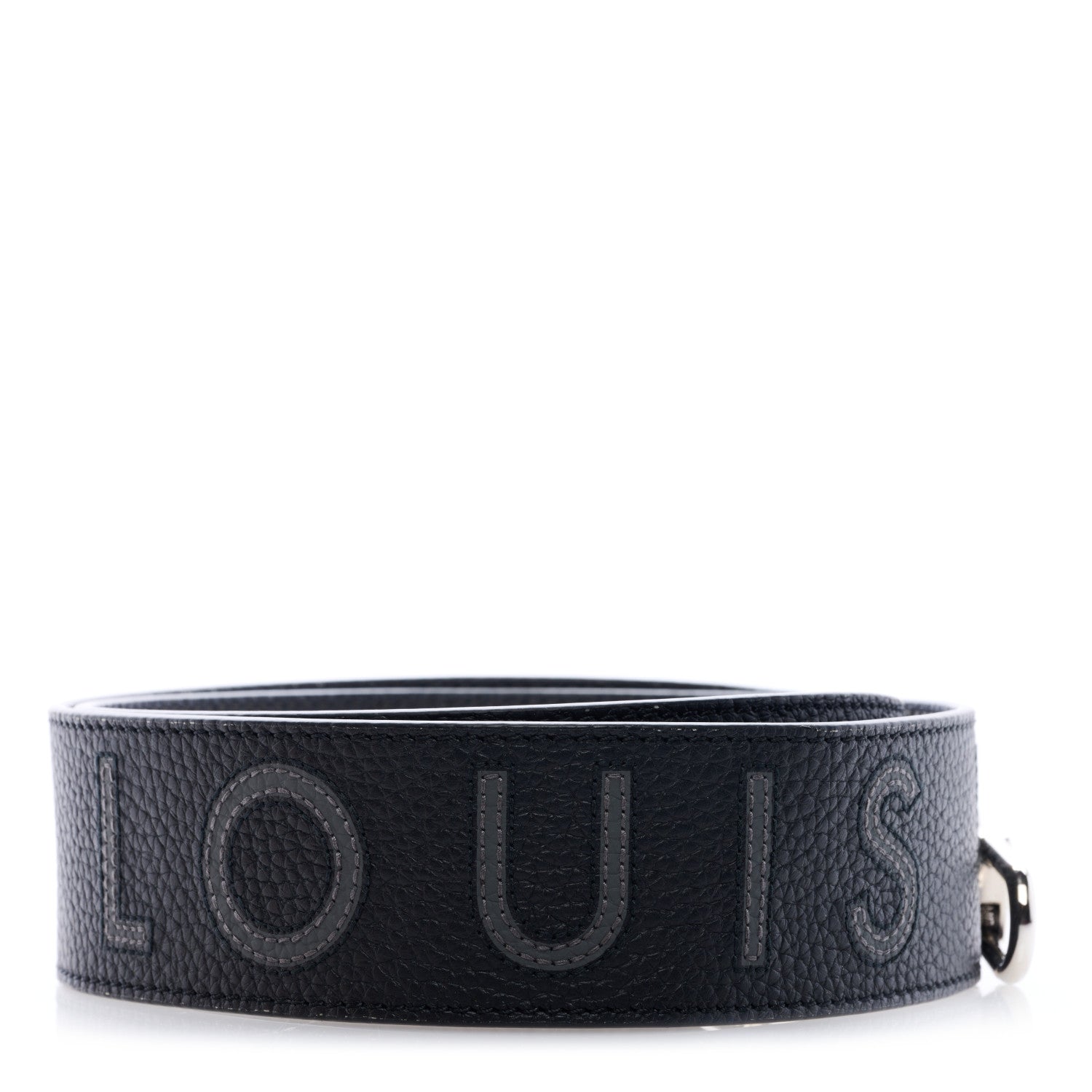Louis Vuitton Taurillon Bandouliere Shoulder Strap Black 2 of 5