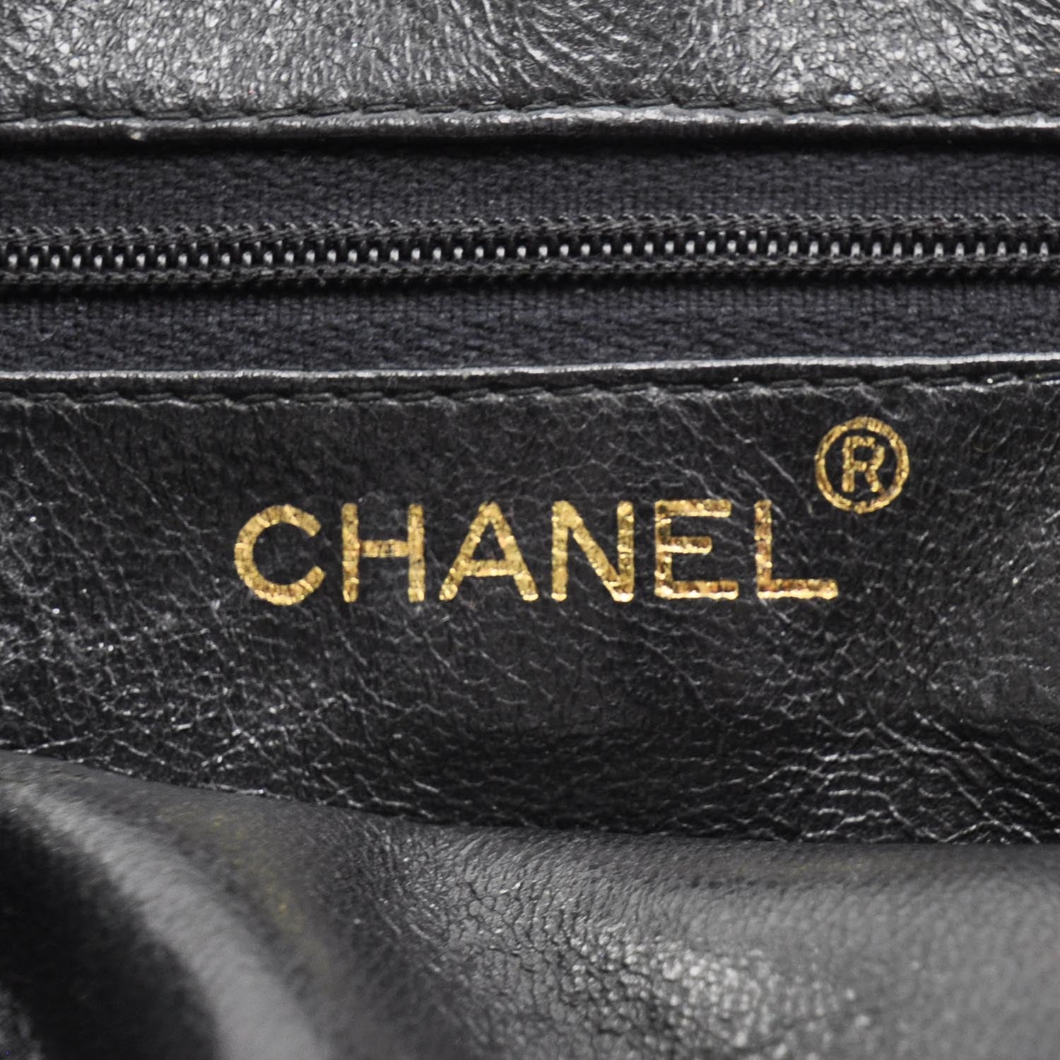 Chanel Lambskin Quilted Tassel Camera Case Navy 8 of 10