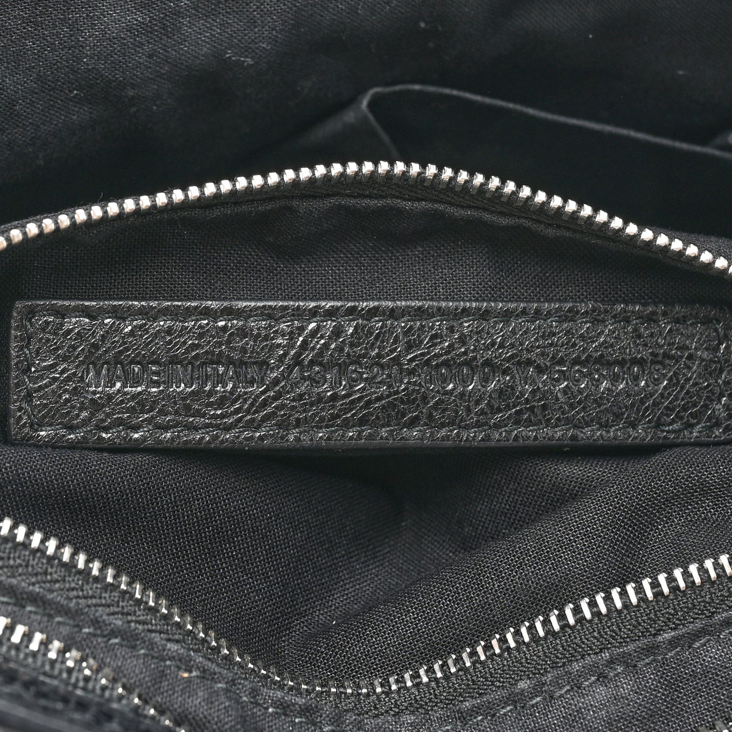 Agneau Classic Silver Hardware S City Black