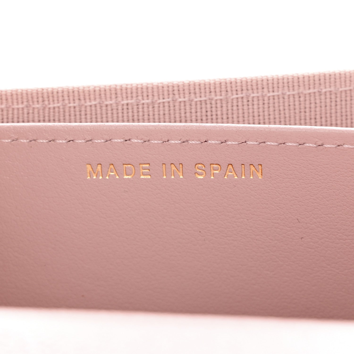 Chanel Caviar Quilted Studded CC Flap Card Holder Light Pink 7 of 9