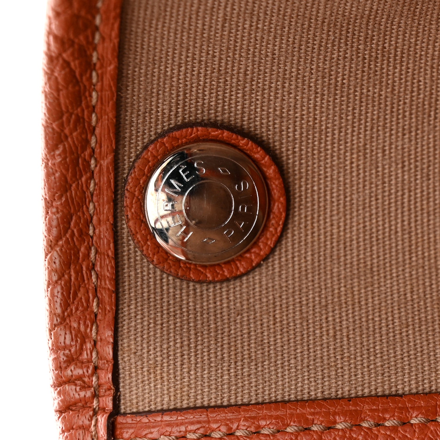 Hermes Toile Buffle Garden Party 30 TPM Potiron 7 of 13
