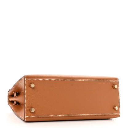 Hermes Epsom Kelly Sellier 25 Gold 4 of 11